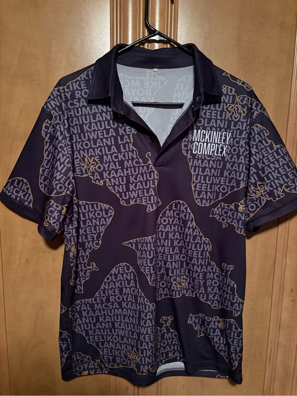 Hawaii McKinley Complex Polo Shirt Size Medium